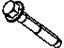 Mopar 6508043AA Bolt And Retainer Hexagon Head
