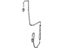 Mopar 68071580AB Tube Brake With Clips, Front Driver Side
