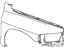Mopar 55276986AA Panel Fender