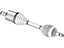 Mopar 52123845AA Shaft Axle Half