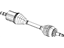 Mopar 52123738AA Shaft Axle Half