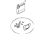 Mopar KK36WL5 Plug Sliding Door/Liftgate Hinge Access