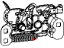 Mopar 68110053AB Latch Hood