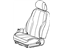 Mopar 1CY541D5AA Cover Front Seat Cushion
