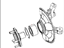 Mopar 68088499AD Knuckle, Front Driver Side