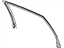 Mopar 4894351AC Window Molding, Rear
