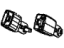 Mopar 6JX08HL1AA Buckle End, Brown, Rear Center