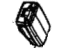 Mopar 6JX09HL1AA Buckle End, Brown, Rear Outer