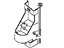 Mopar 55076504 Mount Bracket, Front Passenger Side