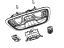 Mopar 1UE041S4AJ Console Overhead