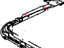Mopar 68002711AA Glass Sunroof