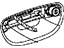 Mopar 68060188AH Bracket Door Handle