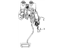 Mopar 68053944AD Pedal Brake And Accelerator