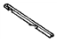 Mopar 4780231AH Glass And Liftplate Front Door Solar
