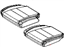 Mopar 1UP76DX9AA Cover Rear Seat Cushion
