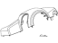 Mopar 6SB95LXHAA Shroud Steering Column Upper