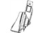 Mopar 68212573AA Horn And Bracket Low Note
