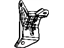 Mopar 68001652AA Outer Bracket, Rear Passenger Side