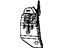 Mopar 68001653AA Outer Bracket, Rear Driver Side