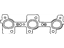 Mopar 53013932AA Gasket Exhaust Manifold