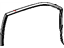 Mopar 68039966AD Running Front Door Glass