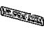Mopar 52112057AA Nameplate, Front