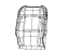 Mopar 6ZH49TX7AB Cover Front Seat Back