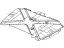 Mopar 68154307AD Pad Hood Silencer