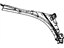 Mopar 5KU85DX9AD Upper Molding, Black, Driver Side
