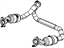 Mopar 55398516AD Pipe And Converter Exhaust