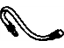 Mopar 68013582AA Hose Brake, Rear
