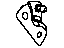 Mopar 5178418AA Lift Cylinder Bracket, Rear