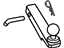 Mopar 4549284 Adapter Kit Ball Mount