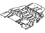 Mopar 52022048AK Skid Plate Front Axle/Transfer Case