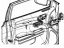 Mopar 68110803AA Applique Front Door