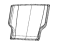 Mopar 68427158AA Lid Armrest Bin Plastic Substrate