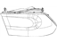 Mopar 68093216AD Headlamp Assembly, Front Passenger Side