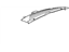 Mopar 55360342AU Backlite Note: For Backlite Hinges And Associated Hardware