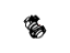 Mopar 68072213AC Pipe Exhaust Extension Flange With Short Extension Pipe