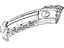Mopar ZA17TZZAA Bumper Cover, Front Upper