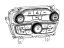 Mopar 68293614AC Center Stack Vehicle Feature Controls