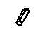 Mopar 5020386AC Lift Gate Glass Spacer, Upper