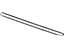 Mopar 5074714AC Weatherstrip Front Door Belt Outer