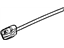 Mopar 1AF101D1AA Bezel Remote Handle Includes Handle And Screw Cap