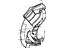 Mopar 4724716AA Splash Shield, Front