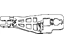 Mopar 4589887AD Handle, Outside Bracket, Front Driver Side