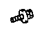 Mopar MS240123 Bumper Cover Bolt, Front