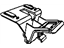 Mopar 68002374AA Bracket Electrical Connectors