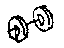 Mopar 83502900 Washer, Lever Retainer W/10" Brakes