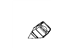 Mopar UW601D5AC Inner Buckle, Slate Gray, Front Passenger Side
